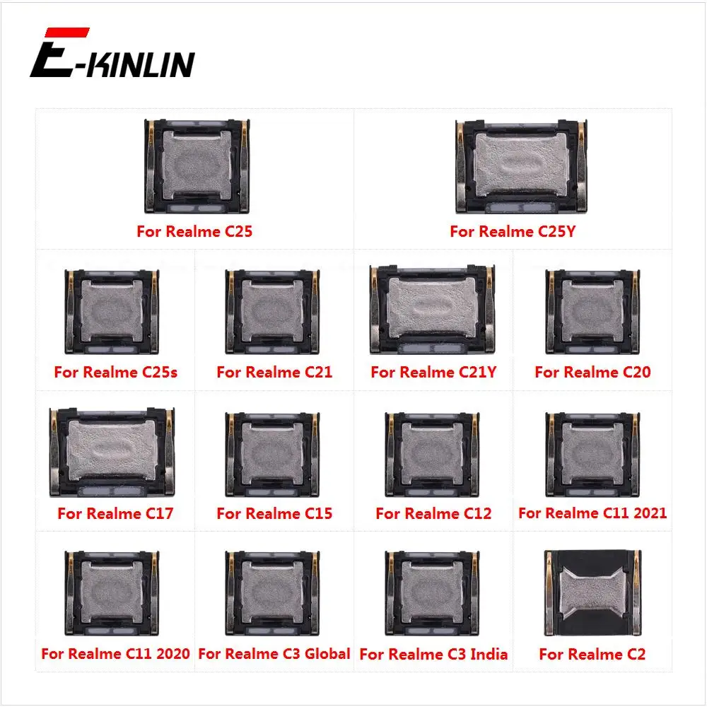 

Top Speaker Sound Receiver Earphone Earpiece Flex Cable For OPPO Realme C25 C25Y C25s C21 C21Y C20 C17 C15 C12 C11 C3 C2