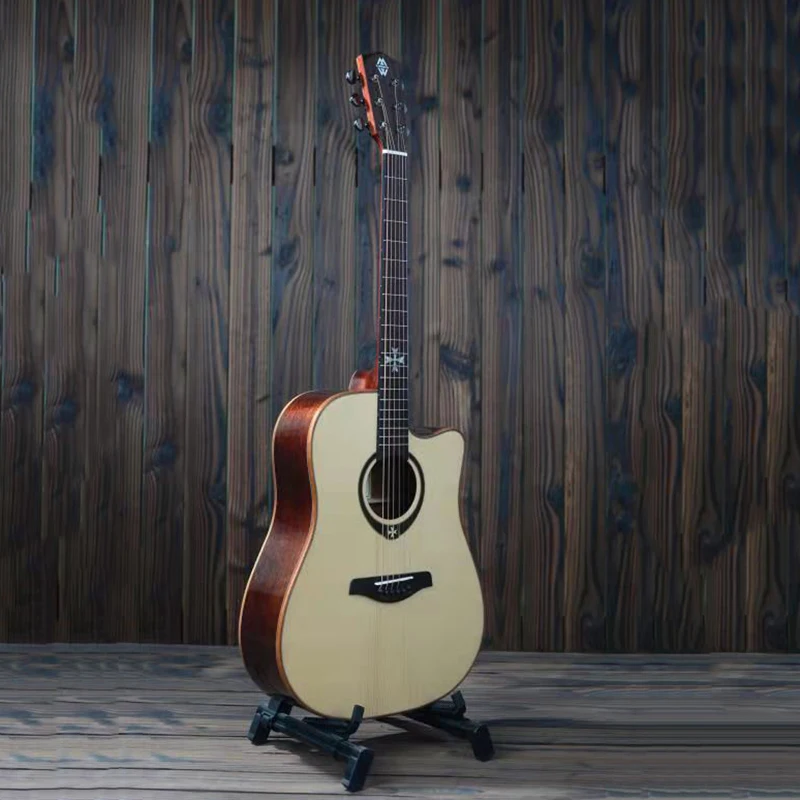 

Veneer Acoustic Guitar Acoustic Classical Music Man 6-string Guitar Country High Quality 41 Inches Guitarra Musical Instrument