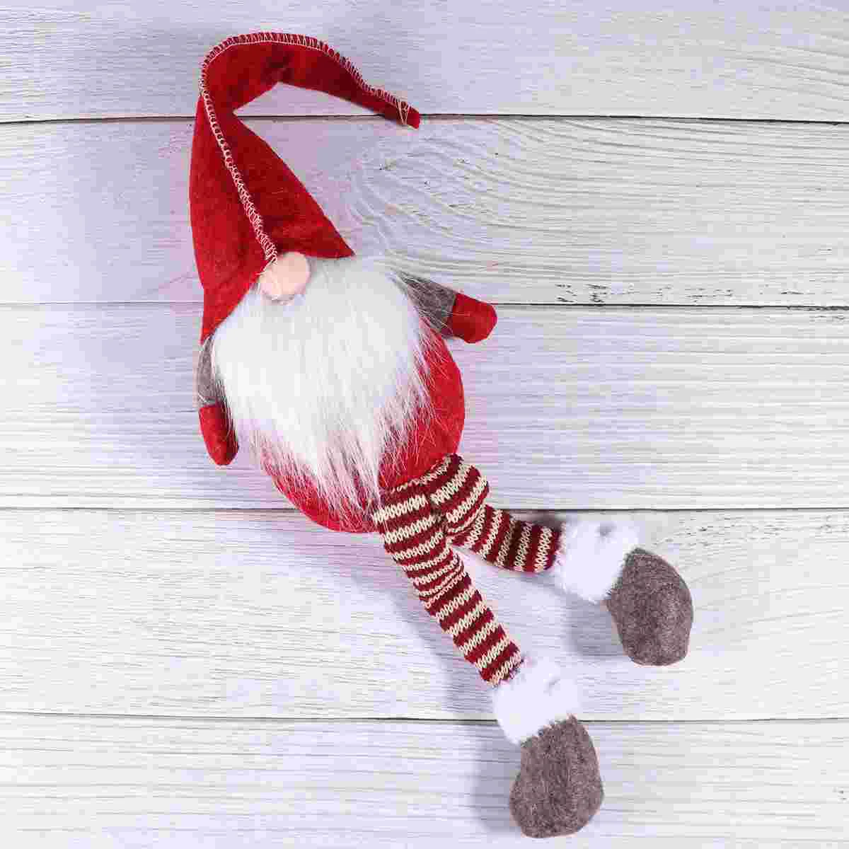 

Santa Gnome Xmas Table Xmas Hanging Ornament Scandinavian Santa Christmas Stuffed