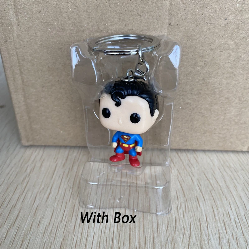 

Брелок для ключей экшн-фигурки супергероев коллекционные игрушки