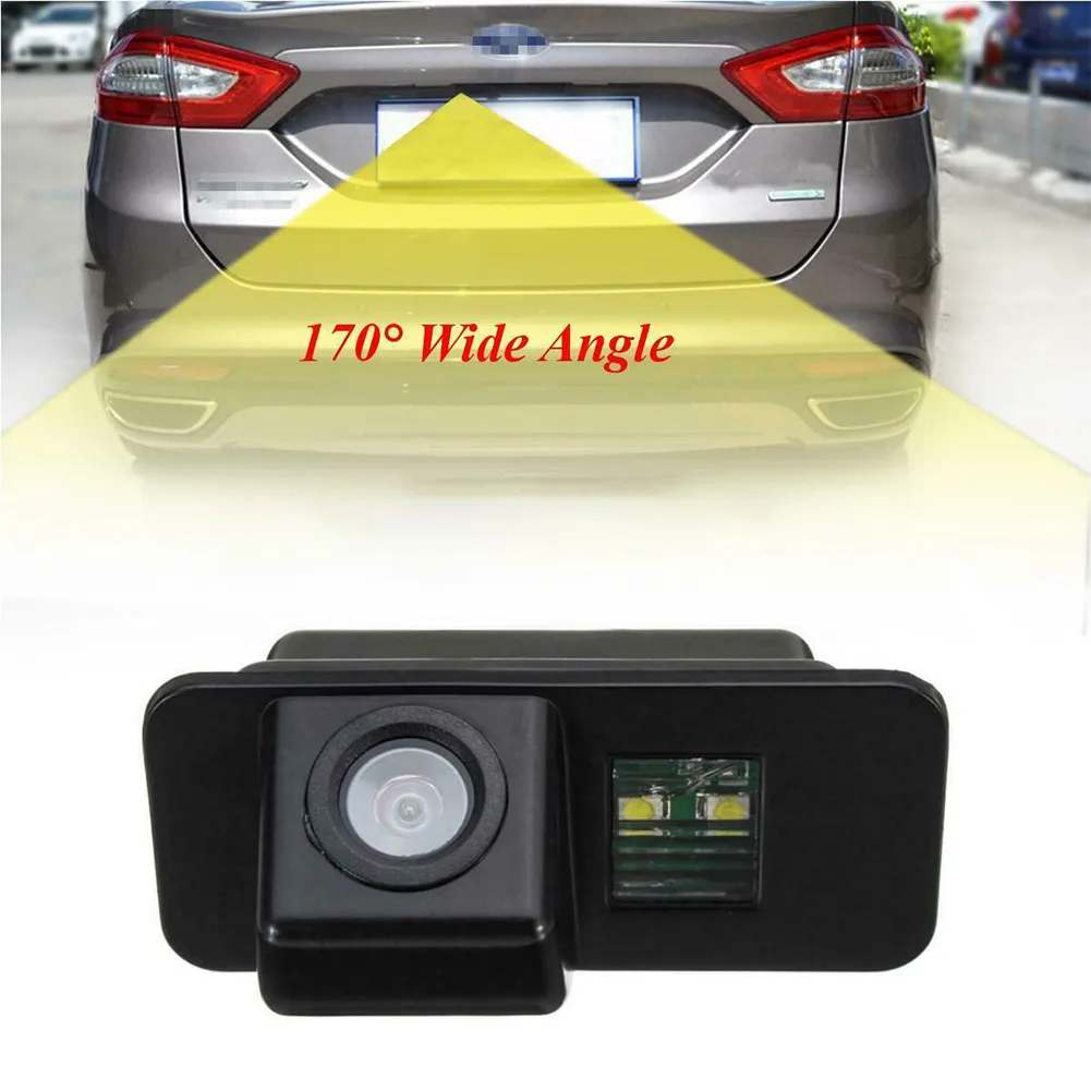 Car Rear View Camera Reverse Backup Camera 170° HD 1080P With Parking Line Night Vision For Ford For Mondeo S-Max Focus Fiesta