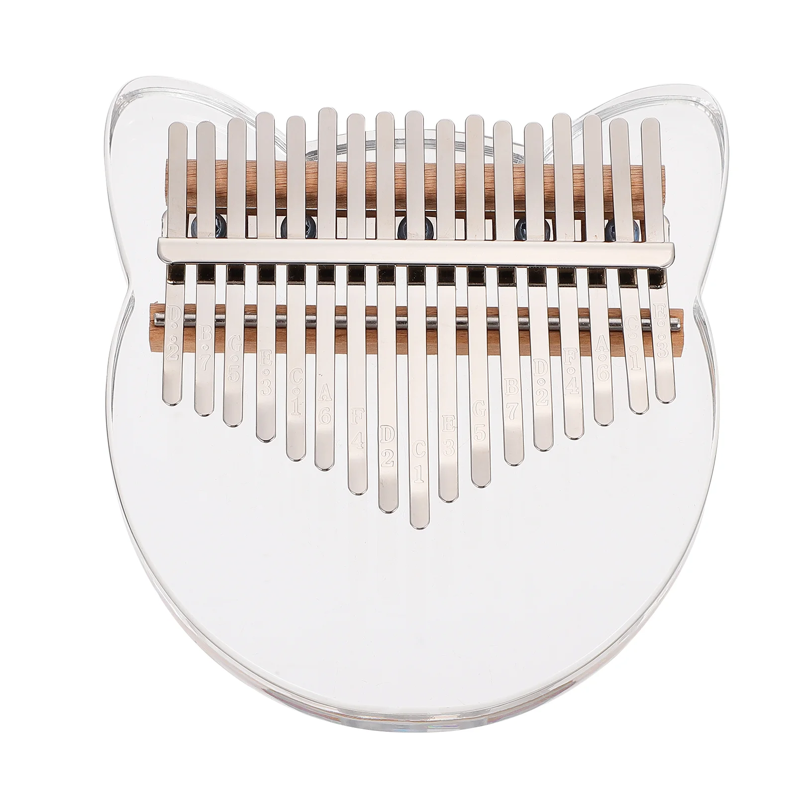 

Keys Thumb Piano for Beginner Acrylic Thumb Piano Kalimba Performance Supply