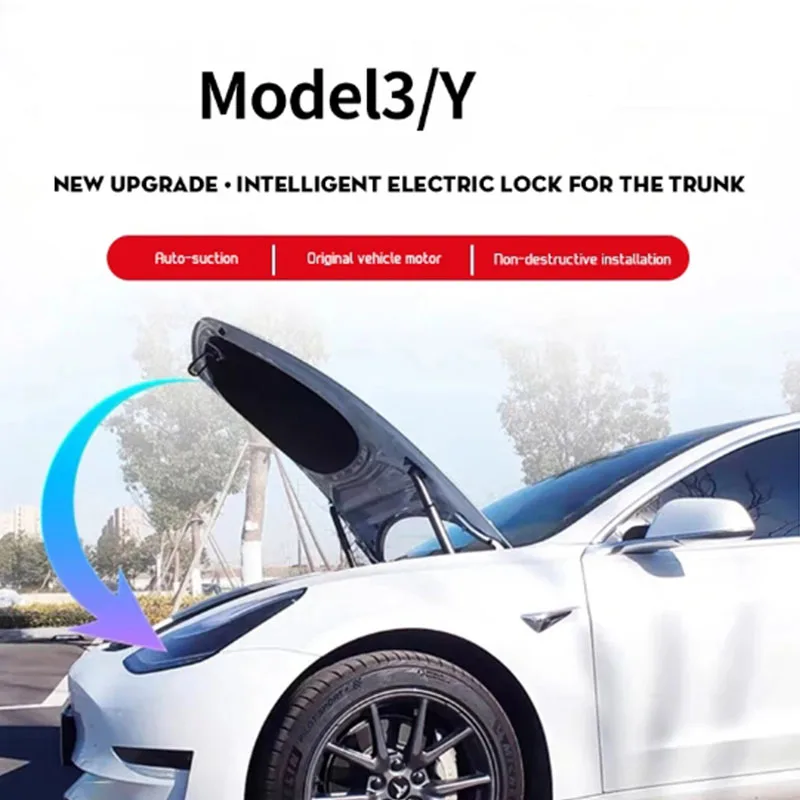 Передний Запасной Багажник С Мягким Закрыванием Электрический Замок Высокой