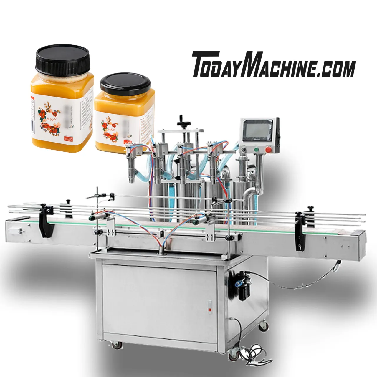 Автоматическая машина для розлива бутылок питьевой воды соды сока молока масла