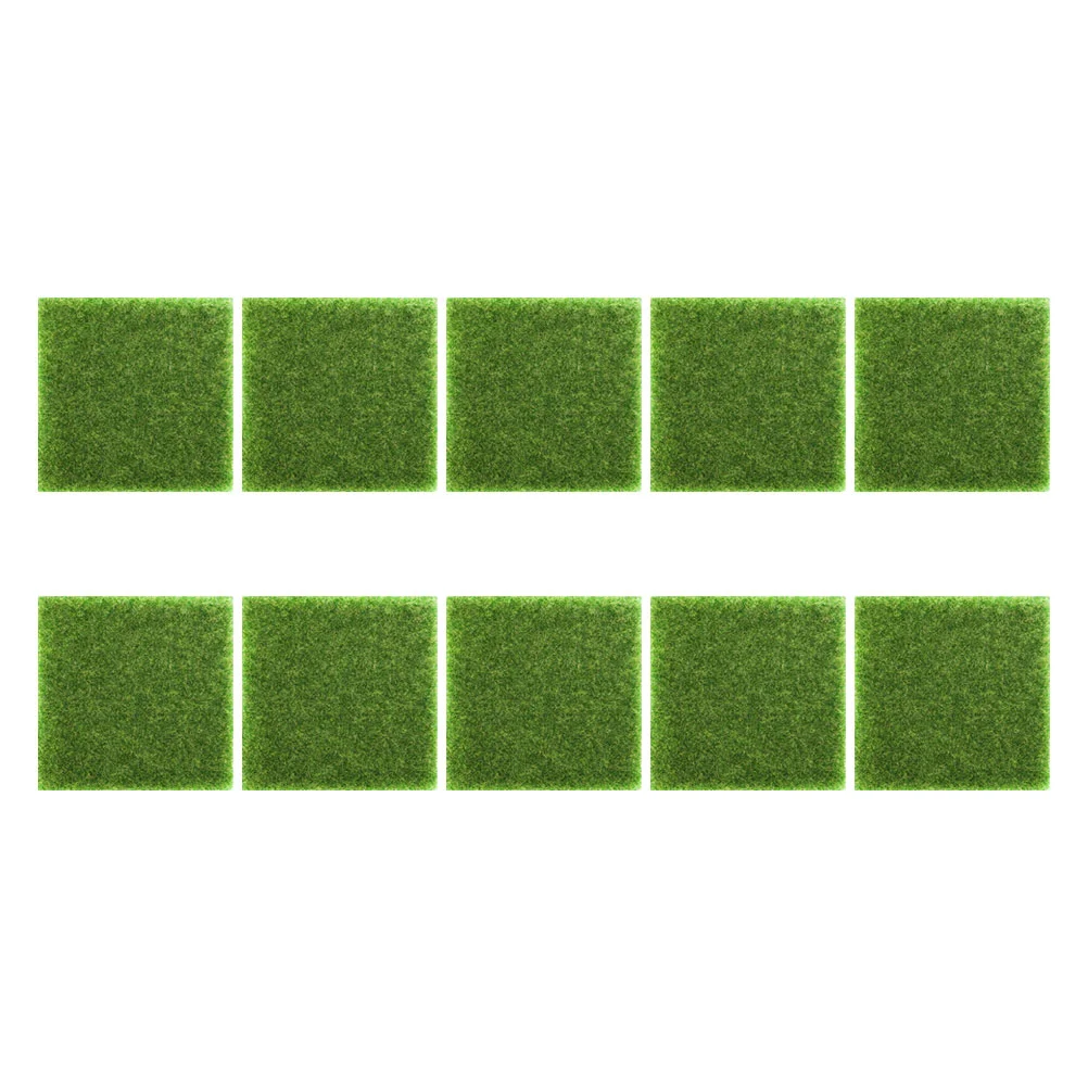 

Grass Artificial Moss Mat Rug Turf Fake Lawn Carpet Landscape Garden Diy Synthetic Green Fairy Mats Simulation Simulated Balcony
