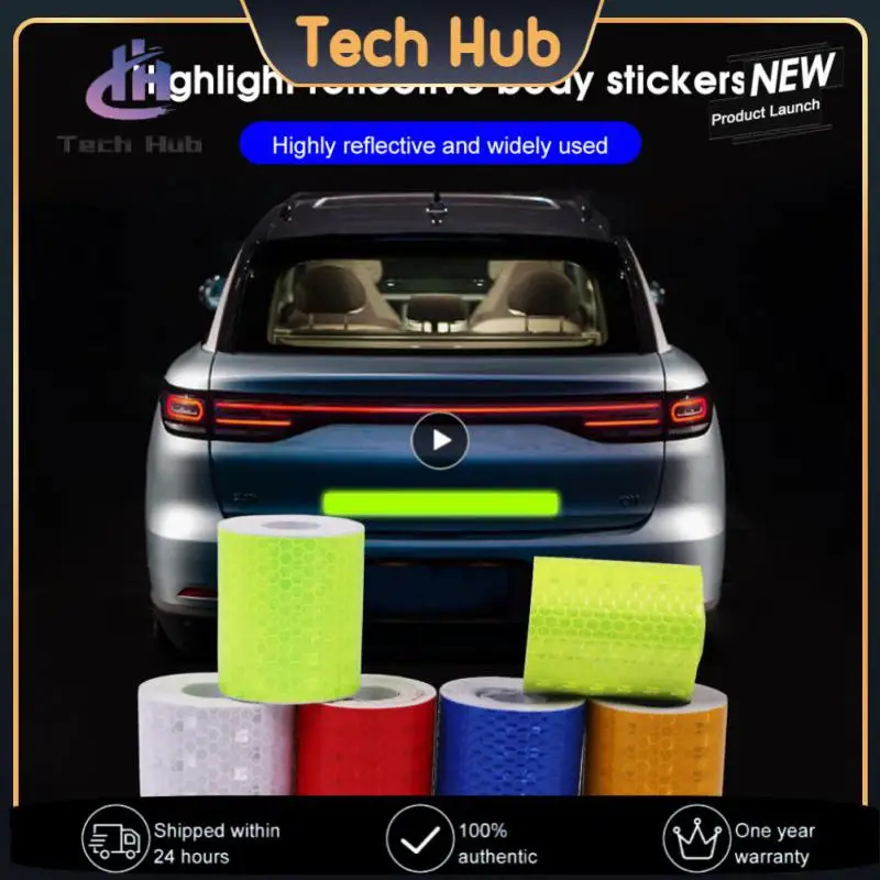 

Отражающая светоотражающая ткань, автомобильная пленка с кристаллами в виде сот, 1 шт., 5 см x 3 м, 30 мм