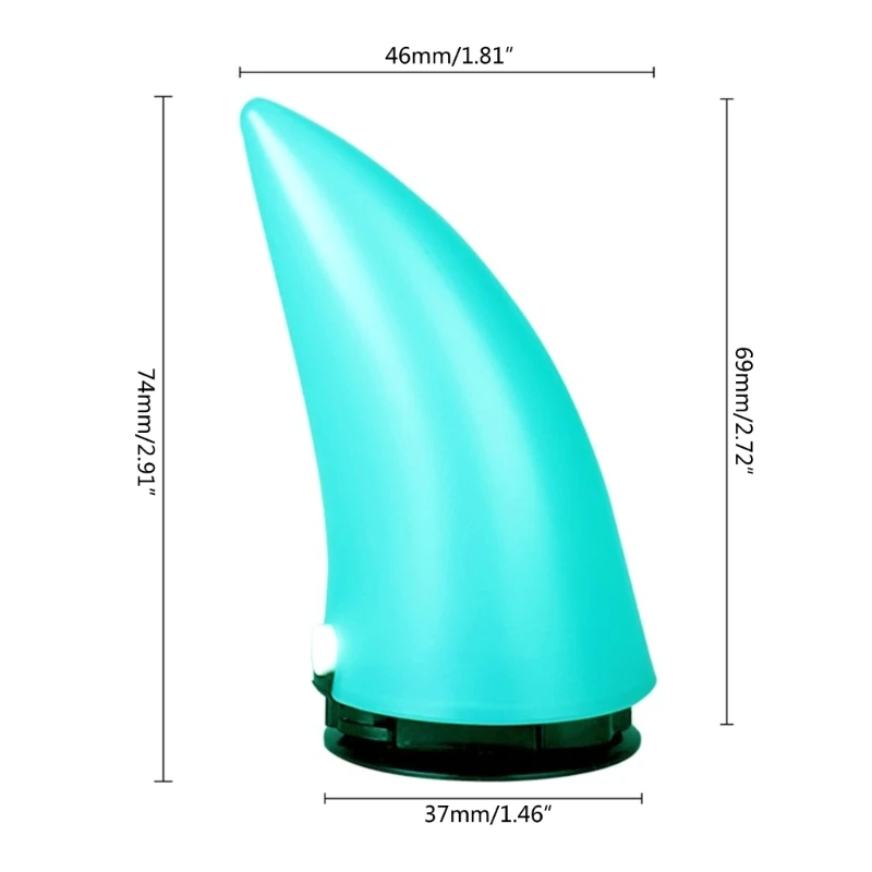 Шлем Дьявола с рогами мотоцикла наклейки для электрического велосипеда Хэллоуин