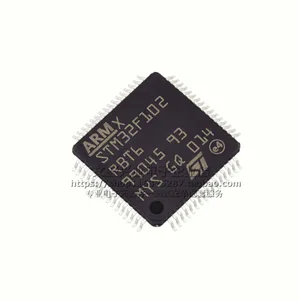 STM32F102RBT6 Package LQFP64Brand new original authentic microcontroller IC chip