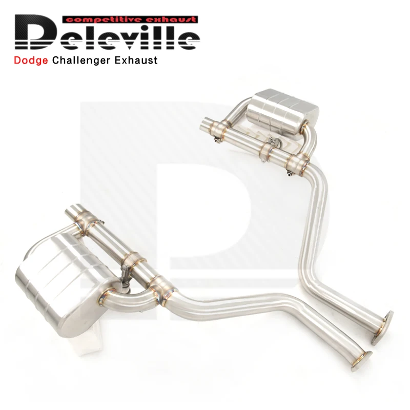 Выхлопная система Catback для Dodge Challenger 3.6L 2015-2022, нержавеющая сталь, улучшенная производительность (art.: 3920db0fefe9a) - 3920db0fefe9a