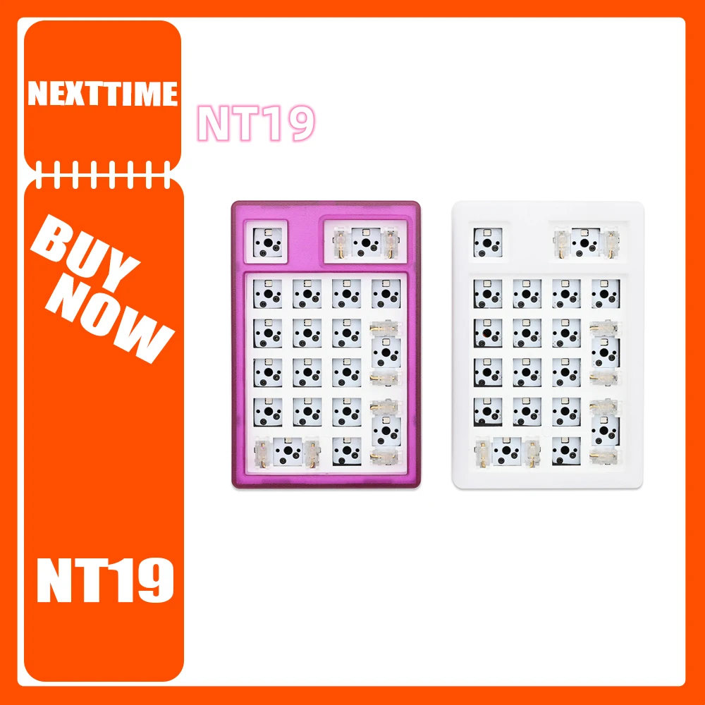 Next Time NT19 Беспроводная клавиатура Мини-клавиатура Трехрежимная Bluetooth-клавиатура