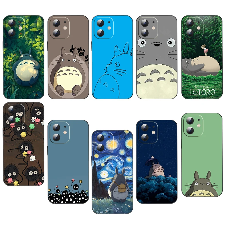 F5 T-Totoros Soft Silicone Case for Samsung Galaxy A10 A10s A20 A30 A20S A40S A50 A50S A70 A81 A82 A91 Caver