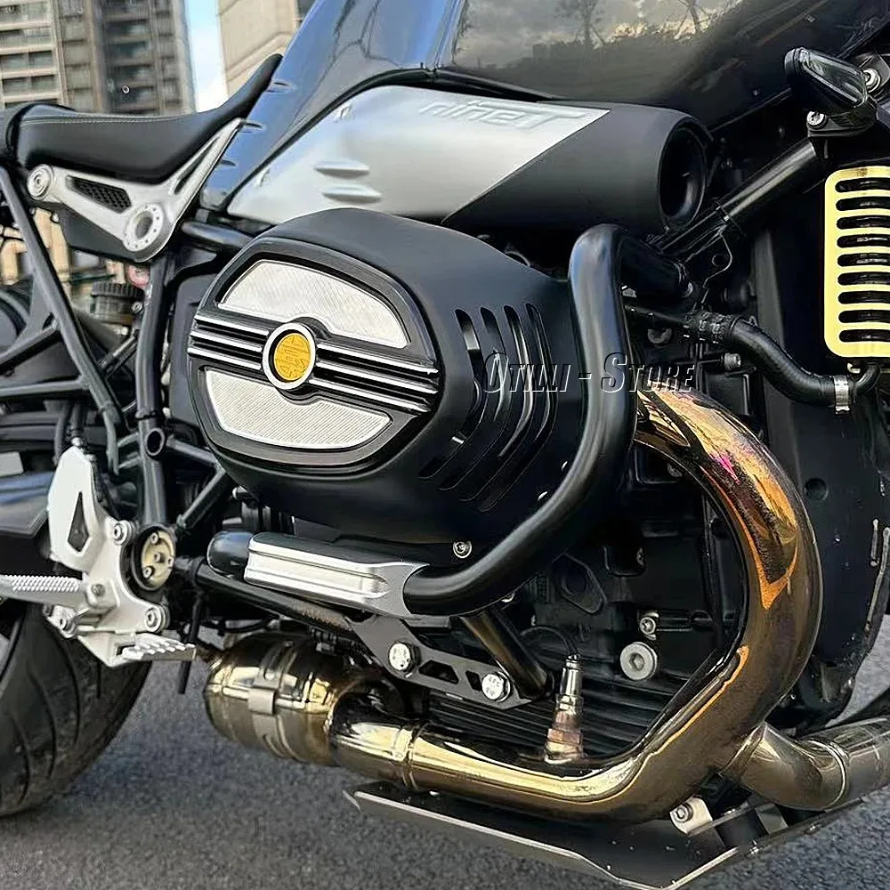 Фото Для BMW RnineT R NineT NINET R9T Pure Racer Scrambler Urban G/S защита двигателя, защита бампера, защита рамы мотоцикла №5