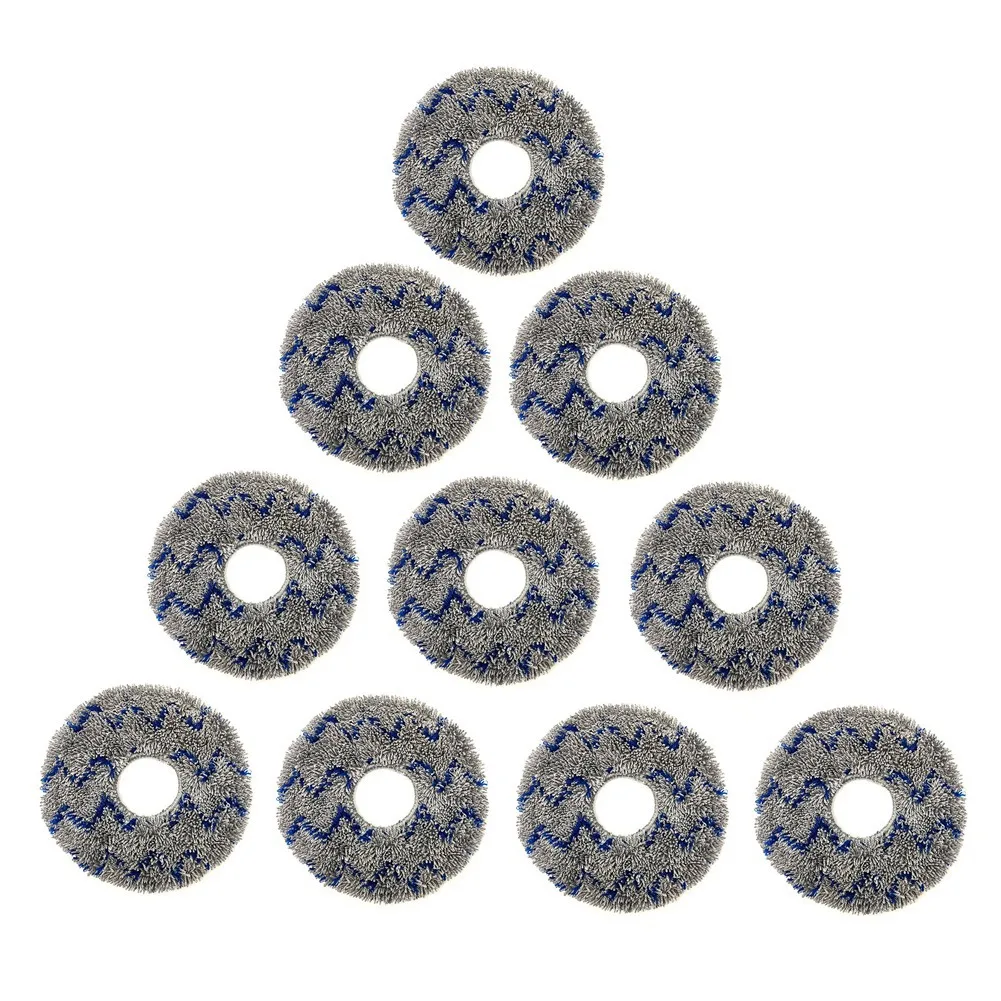 10 Шт Тканевых прокладок для швабры запасных частей робота-пылесоса ECOVACS T10 X1 Turbo