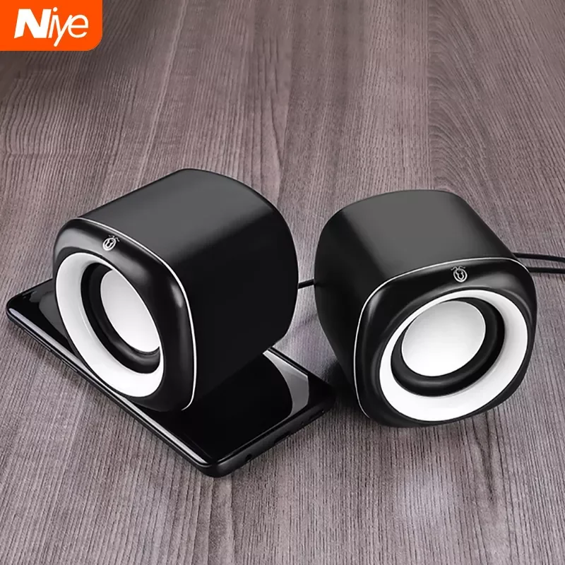 

Mini Computer Speaker Universal USB Speaker 3.5mm Pulg Mini Music Stereo Speakers For Multimedia Desktop Computer Notebook