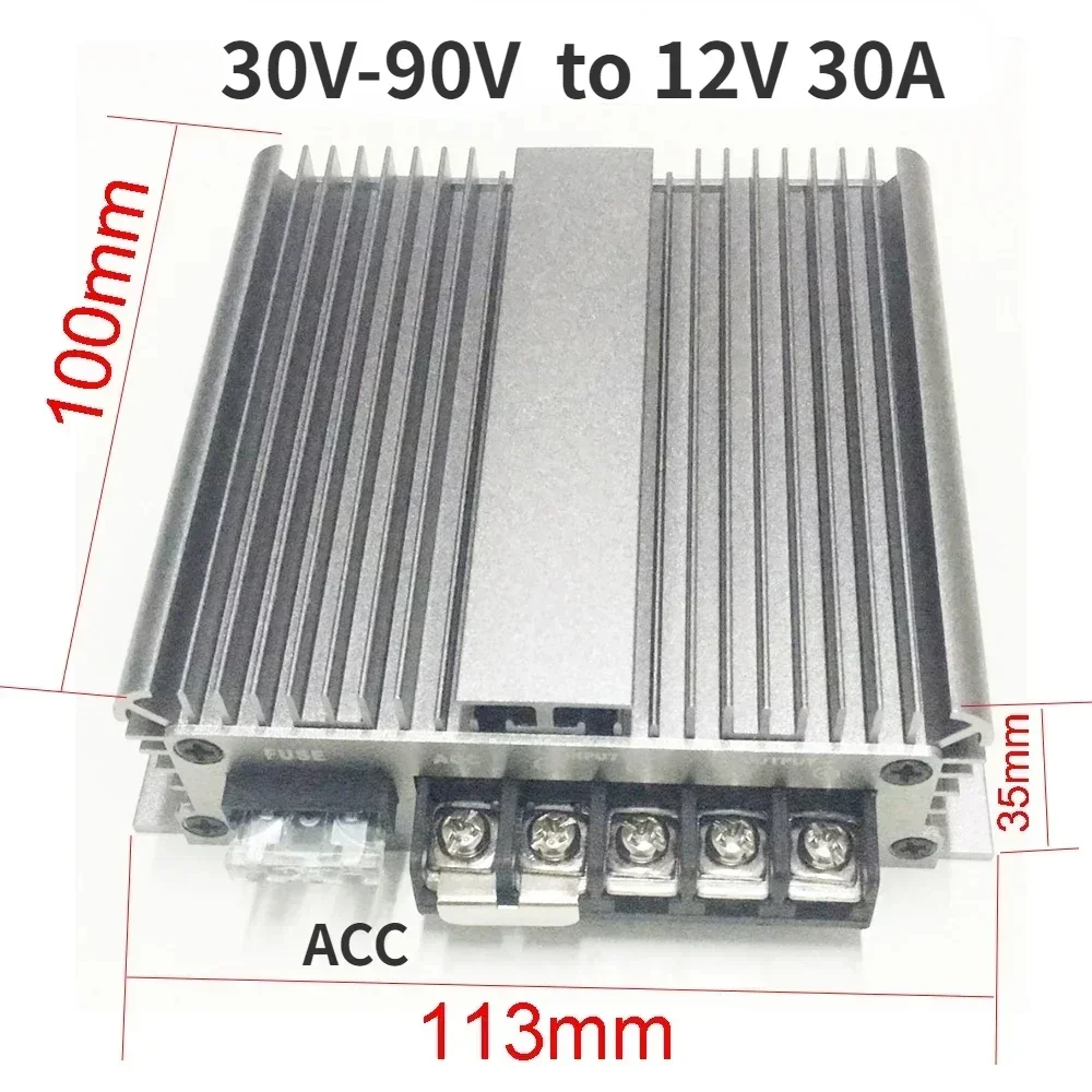 

Понижающий преобразователь постоянного тока с 40-90 в, 72 В до 12 В, 60 А, 50 А, 40 А, 30 А, 20 А, 15 А, 10 А, 5 А, регулятор напряжения 48 В, 60 в, редуктор напряжения для гольф-мобиля
