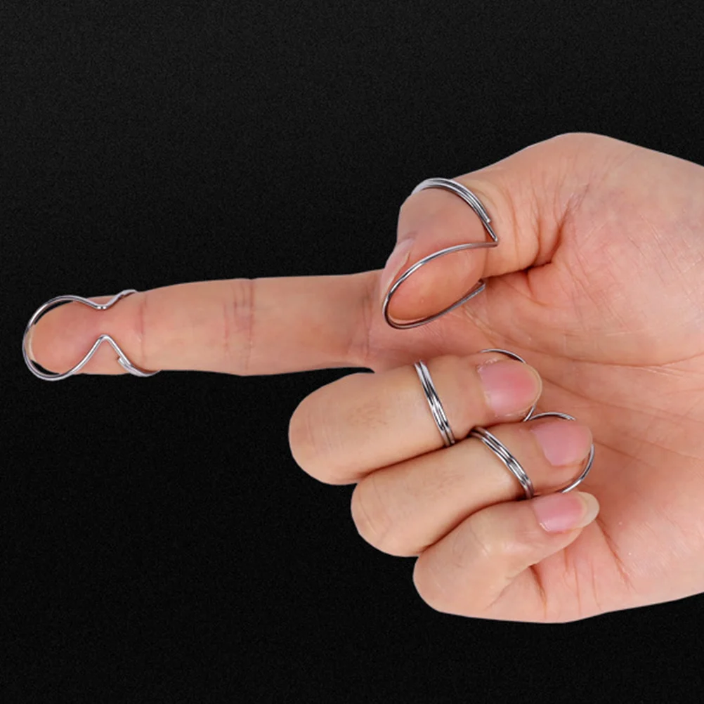 Металлический полый медиатор для банджо гитарный палец металлические полые