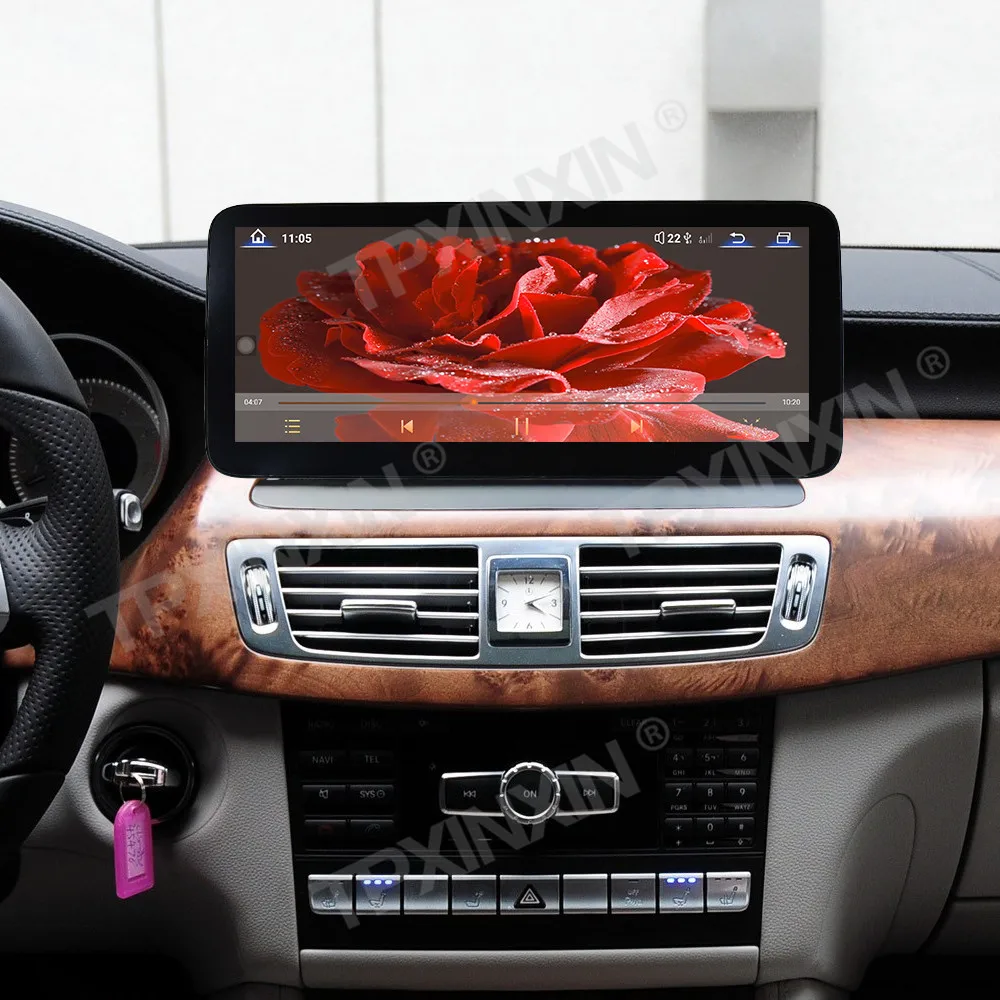 Автомагнитола 12 3 дюйма для Mercedes Benz CLS 2009-2015 DVD мультимедийный видеоплеер стерео