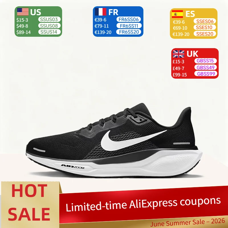 Фото Nike Pegasus41 Мужские модные повседневные низкие кроссовки, удобные, амортизирующие, с улучшенным отскоком FN4932-002 №1