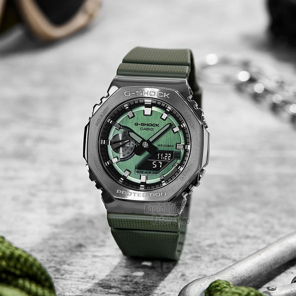 Мужские водонепроницаемые часы Casio g shock роскошный набор 200 м