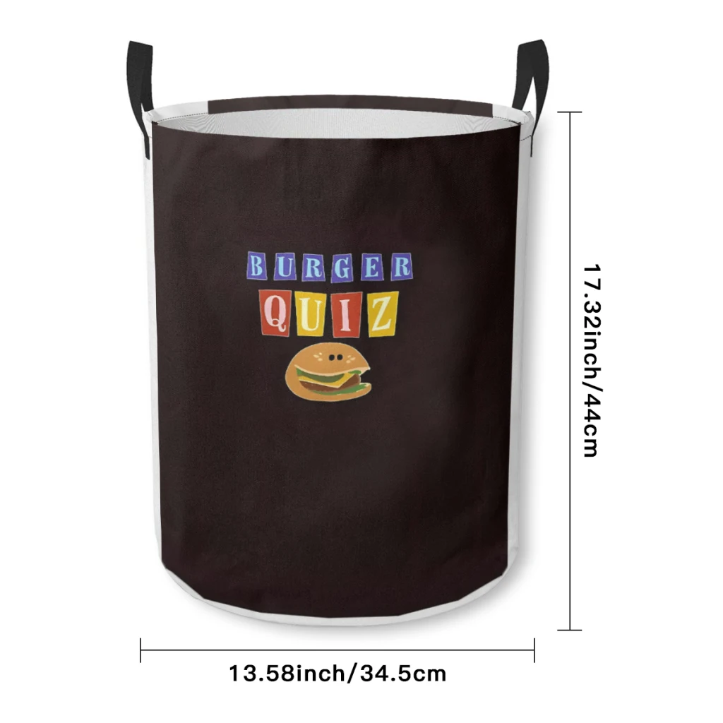 Корзина для грязного белья Burger органайзер одежды складное ведро хранения