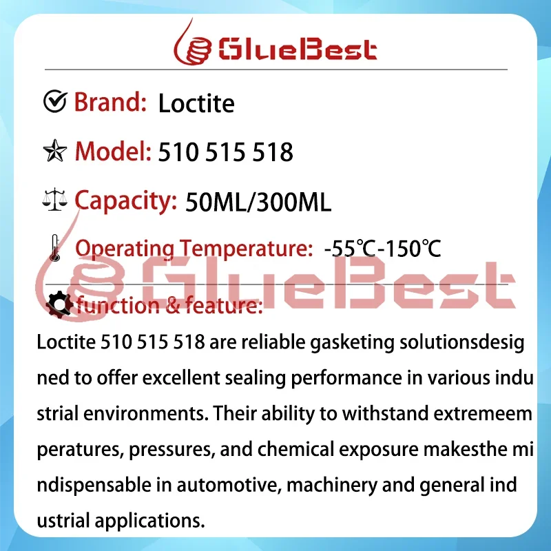 QDTOOL Герметик Loctite 510 515 518