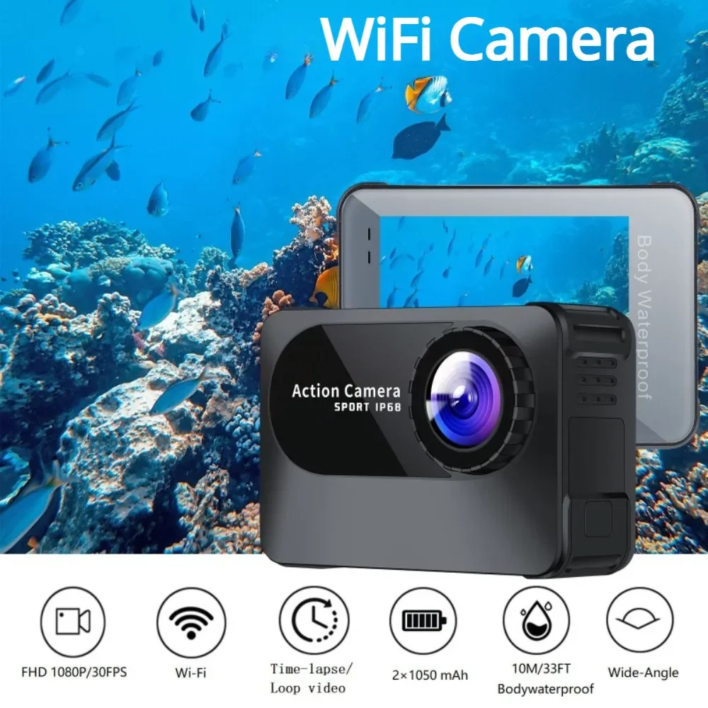 

HD 4K мини Wi-Fi камера портативная для занятий спортом на открытом воздухе