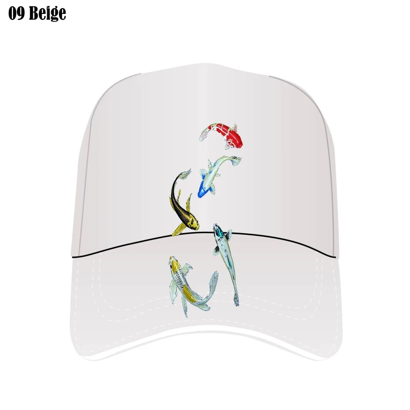 

Koi Fish Custom Hat Artwork Japanese Carp