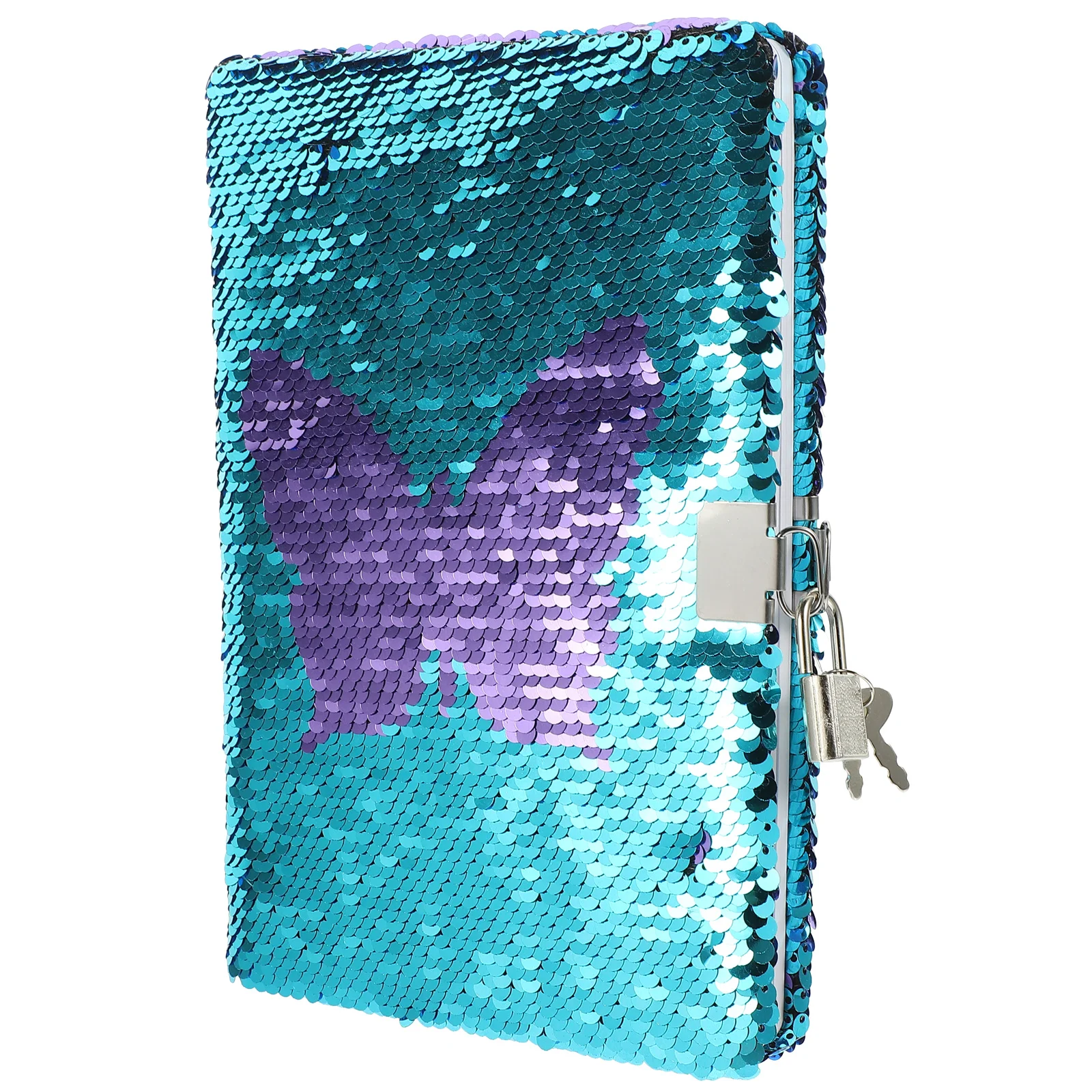 

Notebook Sequin Journal Diary Glitter Lock Book Notepad Girls Travel Kids Writing Mermaid Girl Lovely Secret Scrapbook