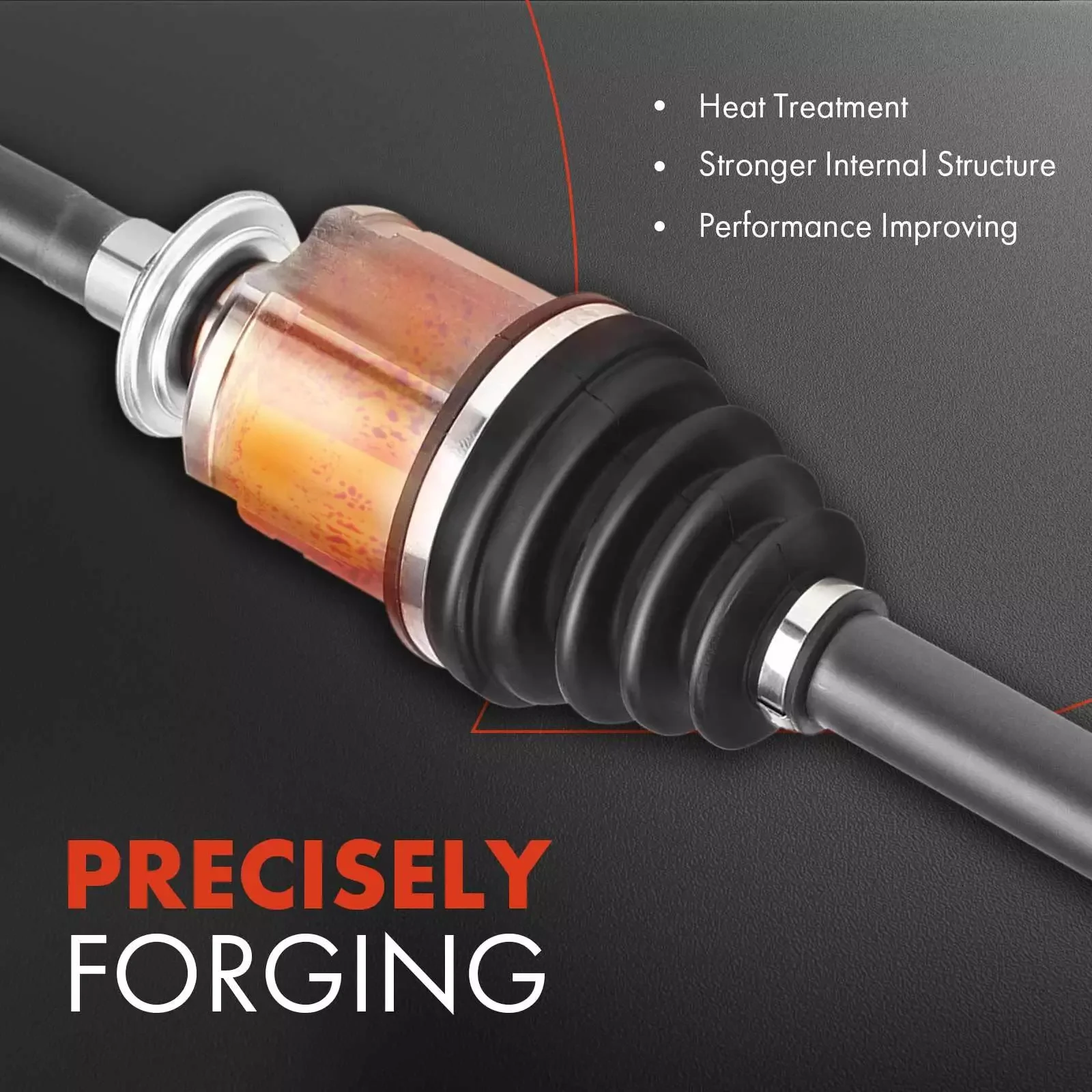 Передняя ось пассажира CV в сборе для Volvo S60 2001-2005 V70 2001-2007 L5 2.4L