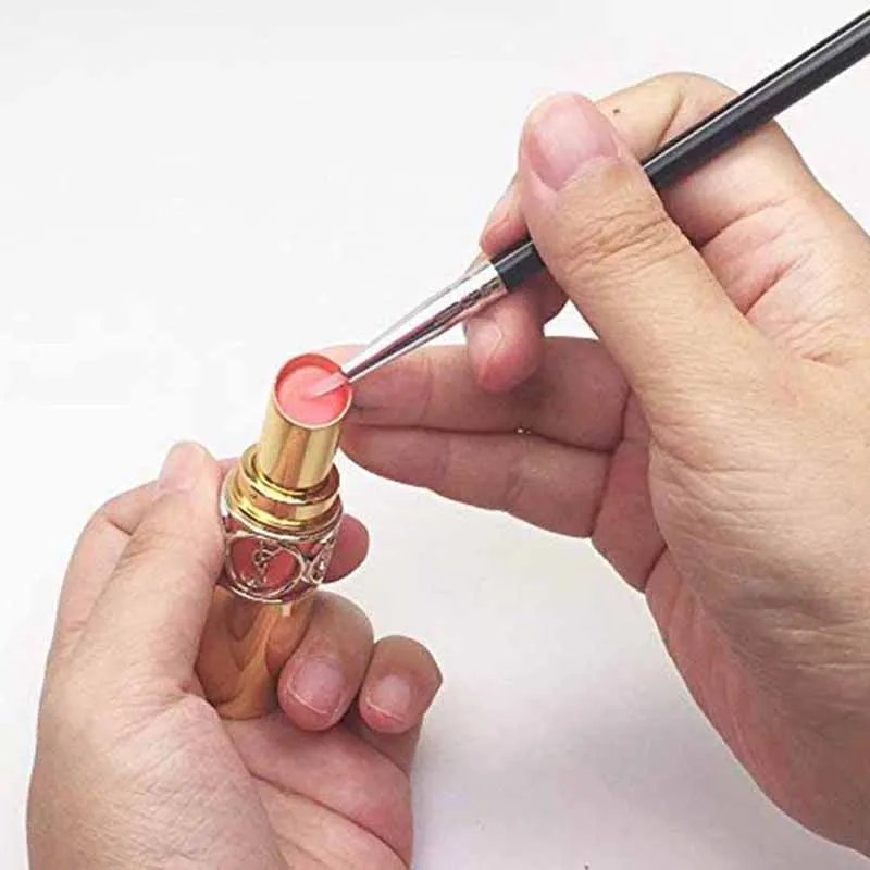 Кисти для макияжа силиконовая головка тени искусственная кисть подводка глаз