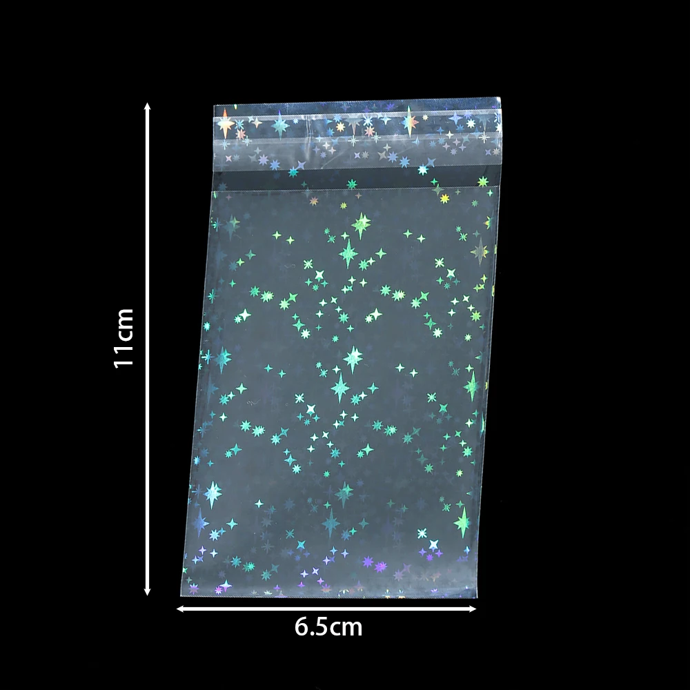 Холографические пакеты для украшений St.kunkka, 50 шт.