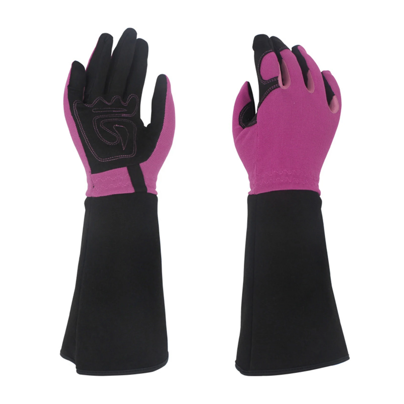 

1pair Non Slip Tools Protective Gardening Gloves Thorn Proof Women Men Outdoor Labor Working Trimming Long Sleeve Rose Pruning