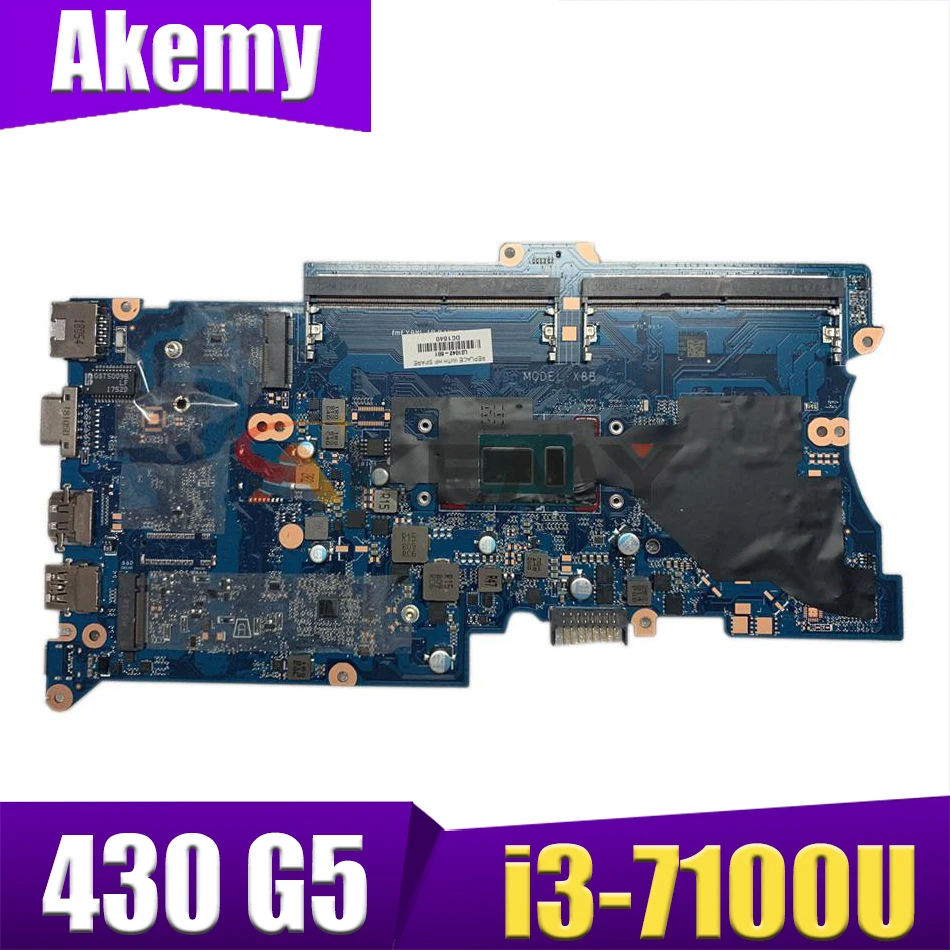 

DA0X8BMB6G0 motherboard for HP 430 G5 440 G5 mainboard motherboard i3-7100U CPU GM UMA
