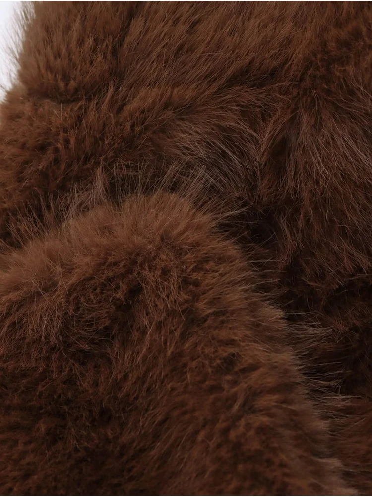 Новинка 2024 осенне-зимняя женская куртка из искусственного меха модное пушистое