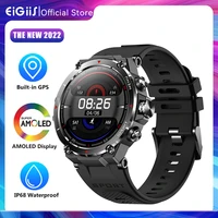2022 eigiis smart watch men 1 3 amoled display gps heart rate monitor blood oxygen ip68 long battery life watch for men