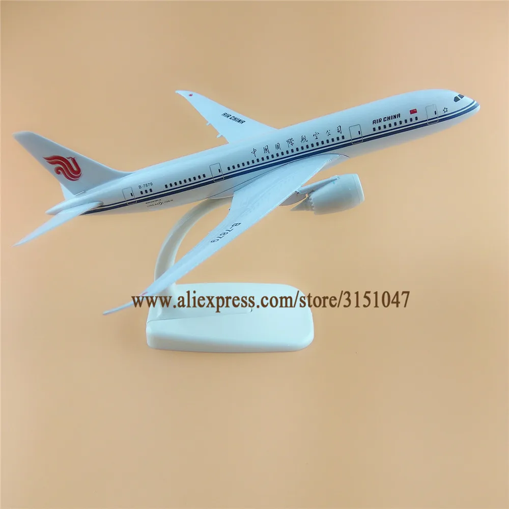 20cm AIR China Airlines Boeing 787 B787 Airways Airplane Model Alloy Metal Plane Diecast Aircraft | Дом и сад