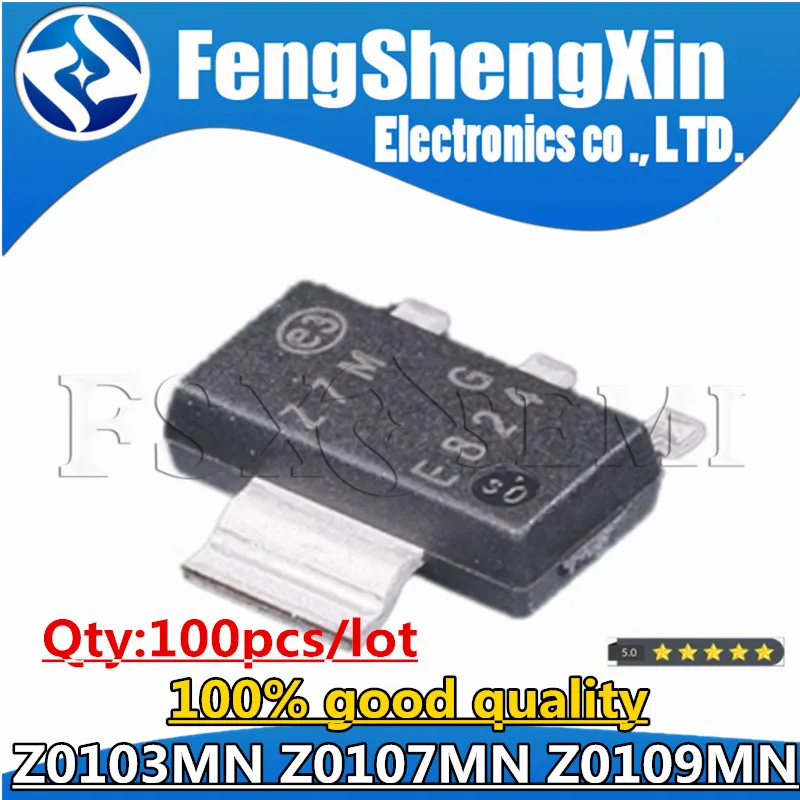 100 шт. Z0107MN Z7M SOT-223 Z0107 Z0107M 27M Z0103MN Z0109MN Z3M Z9M ТРИАК тиристор |