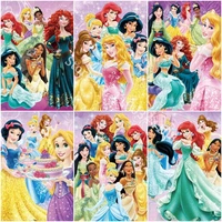 3005001000 pieces disney princesses snow white ariel belle molly puzzles handmade gift adults kids educational games toy