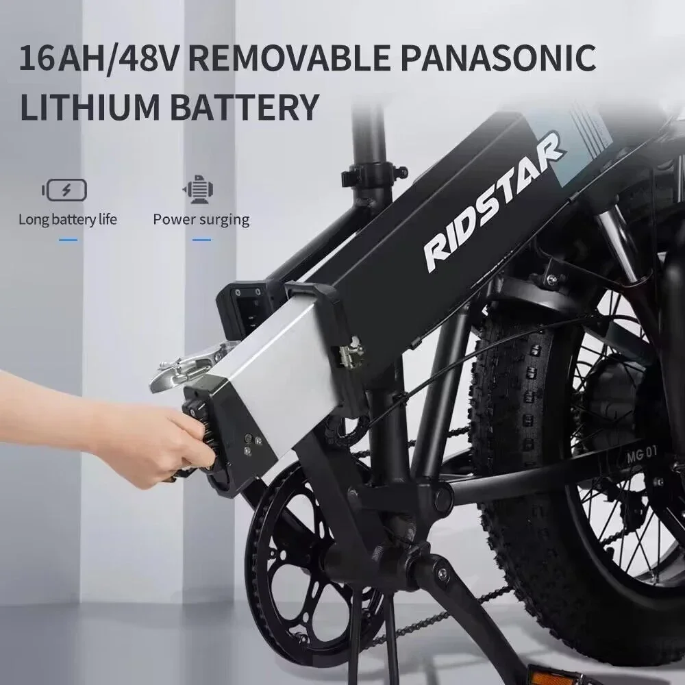 Фото L горный электрический велосипед 1000 Вт EBIKE для взрослых городской пригородный электрический велосипед 48 В 15 Ач 45 км/ч полная подвеска №5