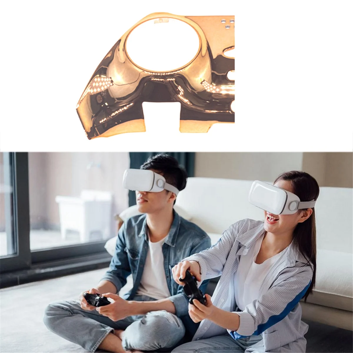 Геймпад для P5 Edge Сменная рамка Elite Grip Гальваническое покрытие Аксессуары