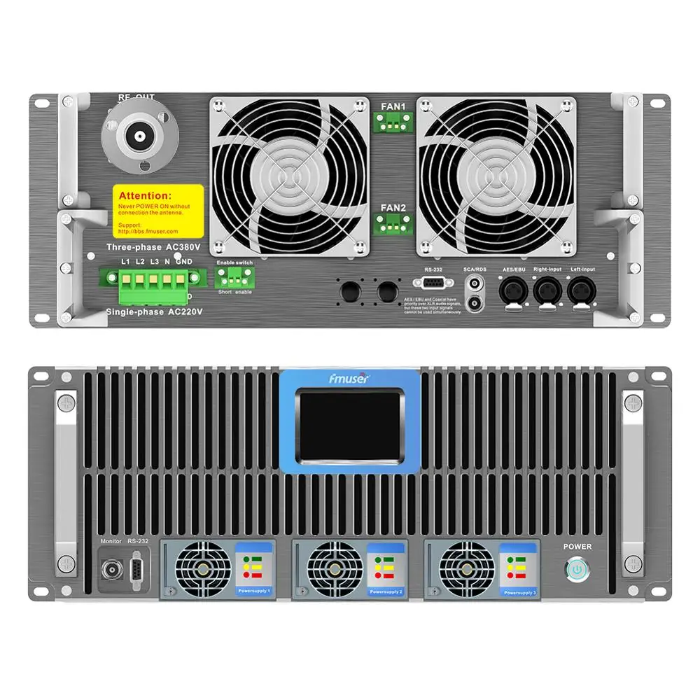 Рисунок 6 - FMUSER FSN-3500T 3000 кВт Вт FM-радиопередатчик
