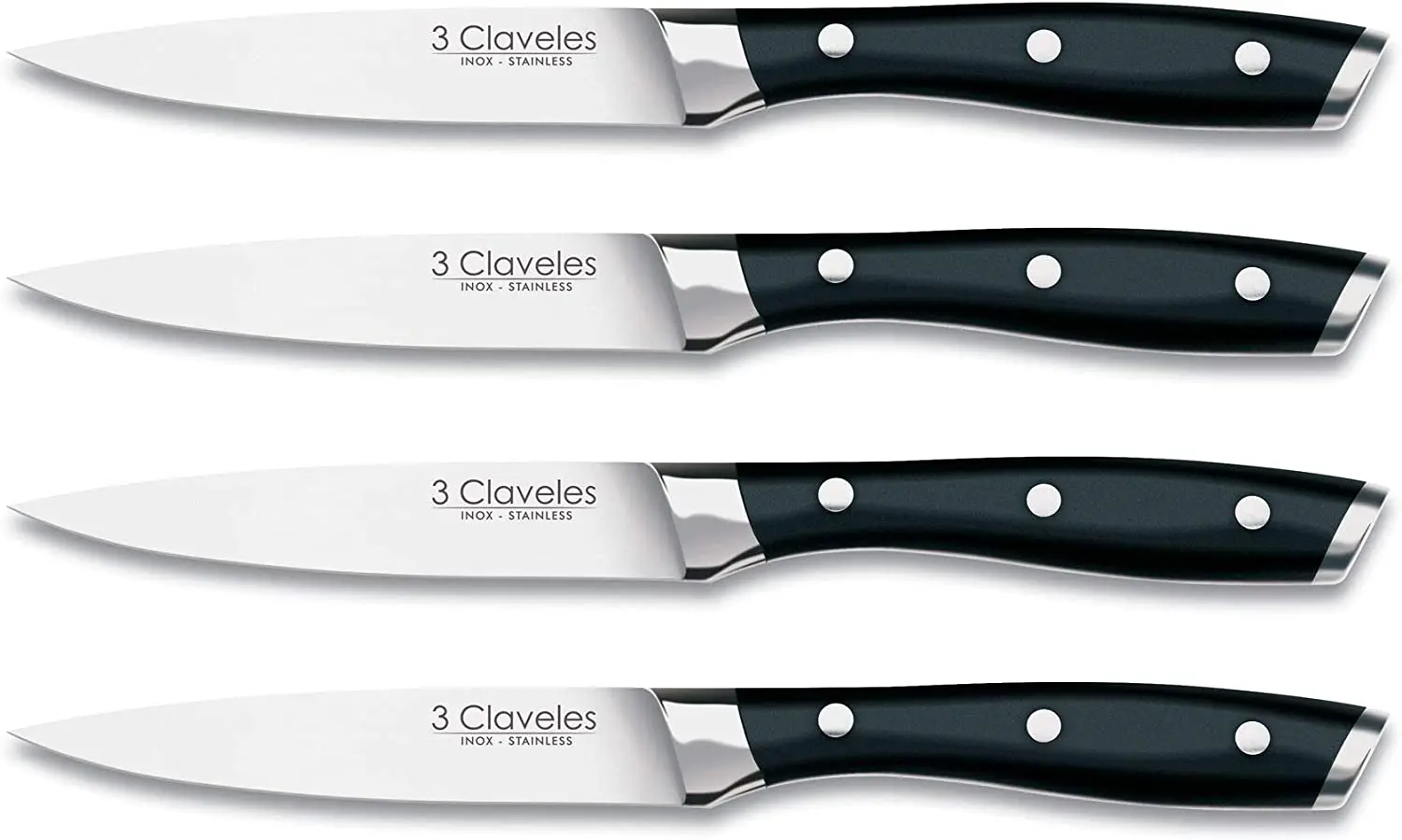 

Ensemble de 4 couteaux à viande Set couteaux de cuisine professionnel Set 4 couteaux à côtelettes couteau set d'ustensile