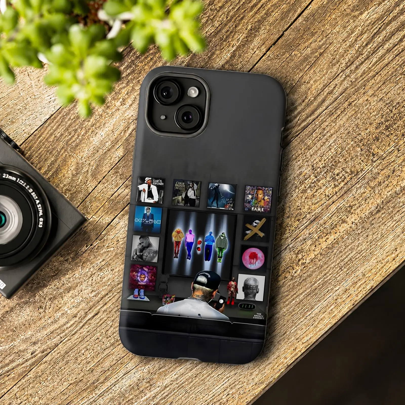 Фото Чехол для телефона Rap C-Chris B-Brown для iPhone 17 16 15 14 13 12 11 Pro Max Air, двухслойный, противоударный, защитный, 2-в-1 №2
