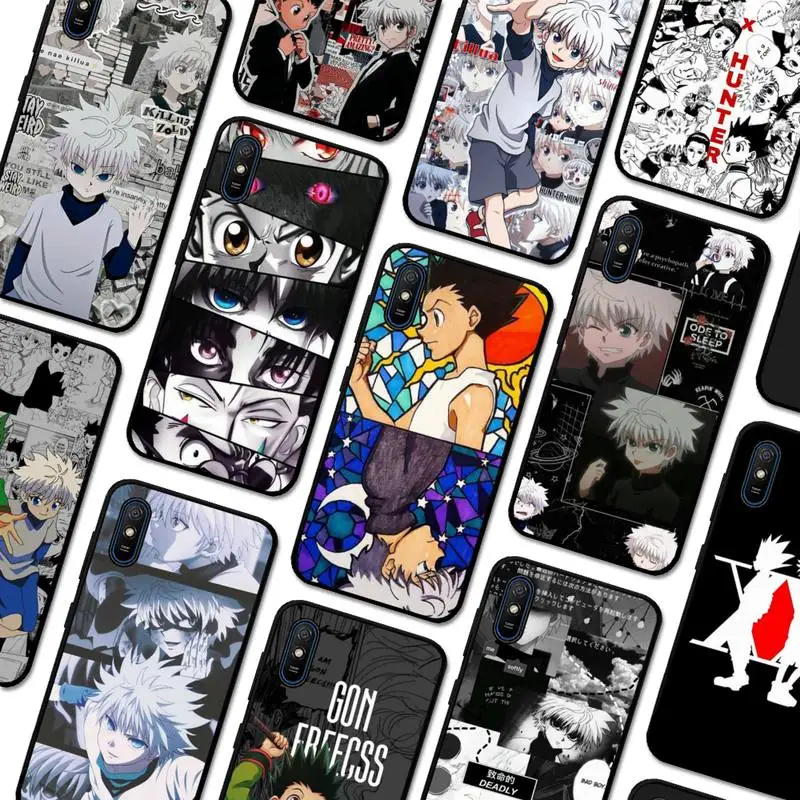 

Anime Hunter X Hunter Phone Case for Redmi 5 6 7 8 9 A 5plus K20 4X S2 GO 6 K30 pro coque