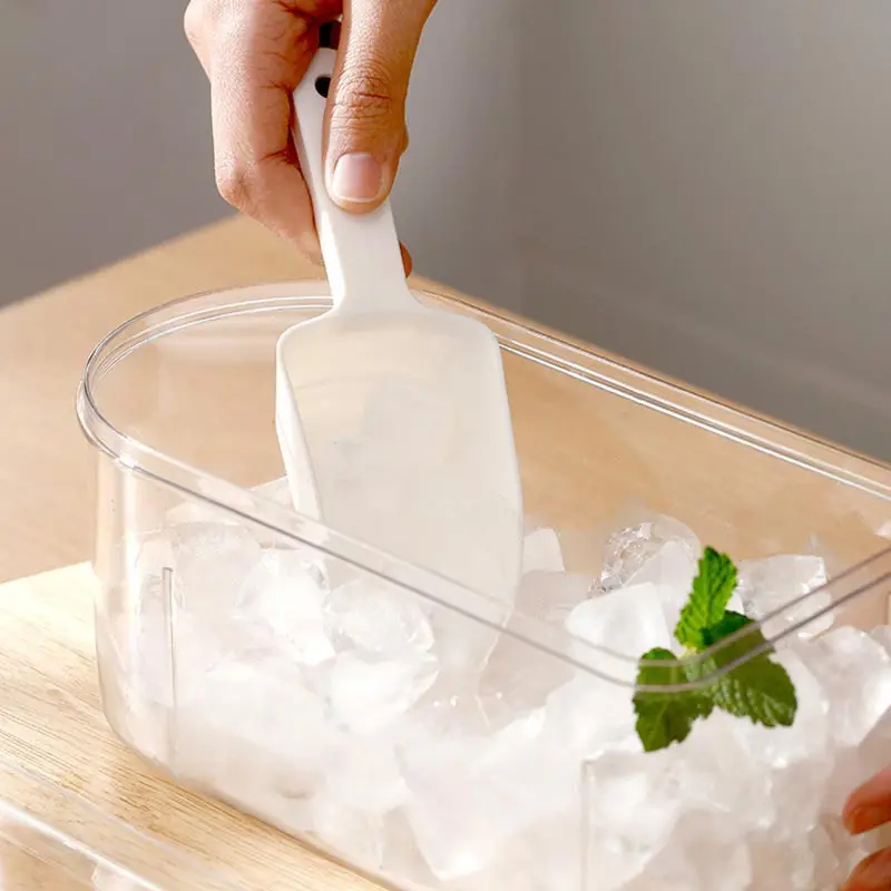 Пластиковый блок для льда лопатка муки еды искусственные кофейные зерна скребок