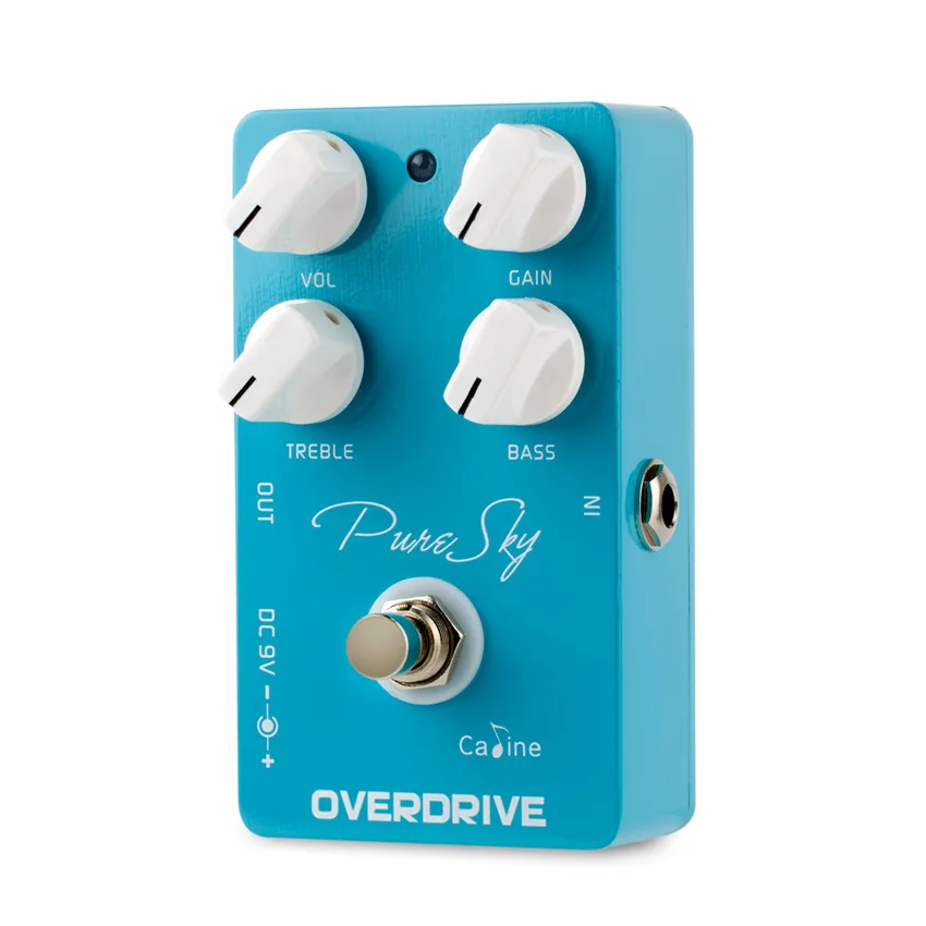 

Caline CP-12 Pure Sky OD Guitar Pedal Pure and Clean Overdrive Guitar Effect Pedal Guitar Accessories