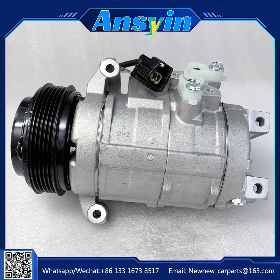 

Новый компрессор переменного тока для Cadillac SRX 4.6L Engine 2004-2009 MC447180-4312 10S20C 4472204761 447220-4763 447220-4761 15240058 89025