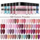 Цветной порошок NICOLE DIARY для окунания ногтей, натуральная сухая не лампа, искусство, искусство, блестящий гель для творчества, французский акрил, окунание