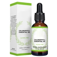 chlorophyll essential oil liquid drop digestion immune system support internal deodorant natural herbal for men women
