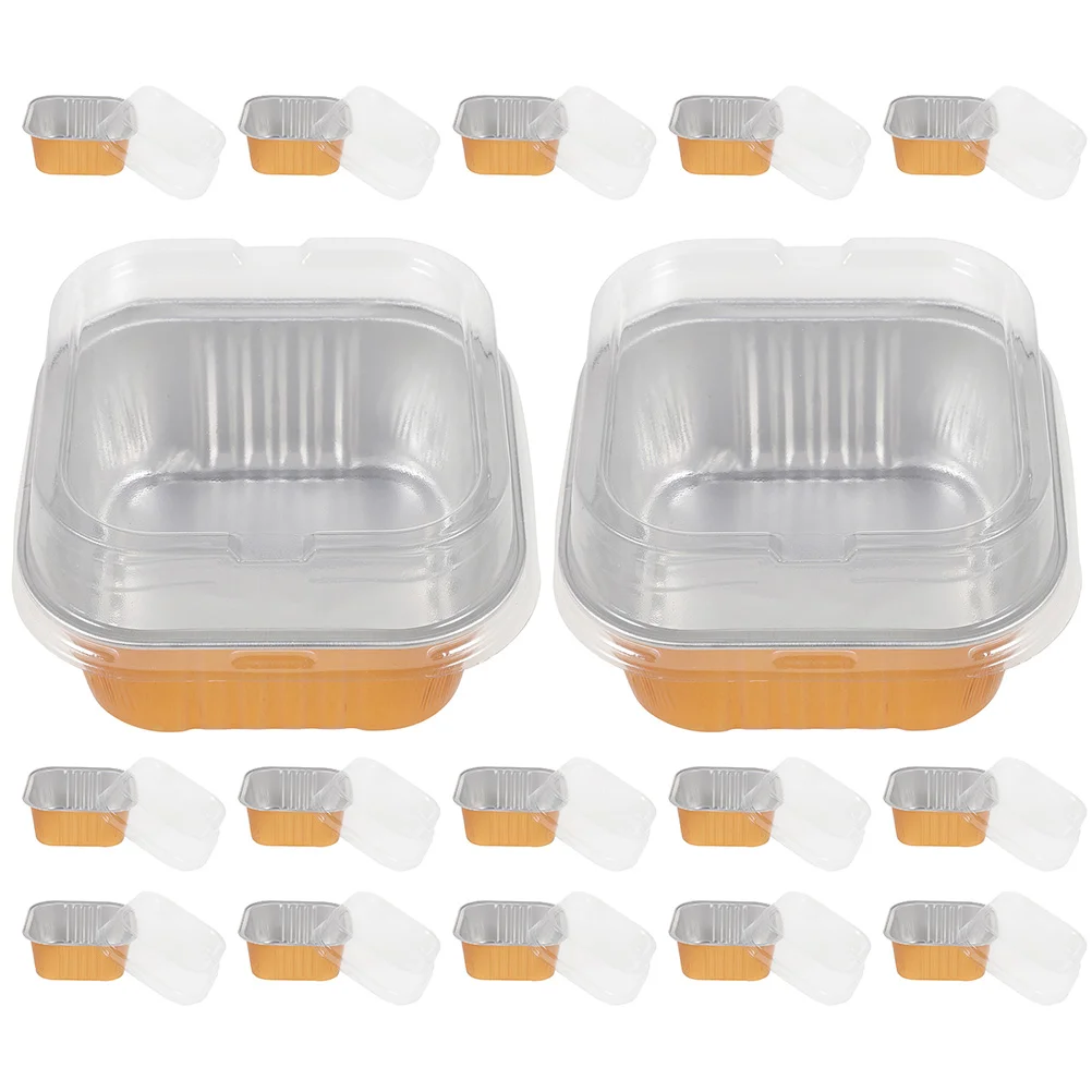 

25pcs Square Muffin Cups Cupcake Baking Molds Egg Tart Baking Cups Dessert Baking Cups